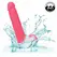 CalExotics Studs Pink Silicone Vibrator 10-Mode Thrusting 17.75cm