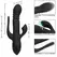 CalExotics Triple Euphoria Black Multi-Action Intimate Device 14 cm