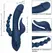 CalExotics III Triple Action Intimate Machine Blue Rechargeable Waterproof