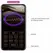 Pretty Love August App-Controlled Double Vibrator Purple Silicone 12 Modes