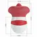 Pretty Love Mina Intimate Tongue Simulator Light Red USB Rechargeable