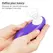 Womanizer Starlet 3 Indigo - Compact Air Pulse Intimate Device, 6 Levels