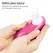 Womanizer Starlet 3 Intimate Air Pulse Device Pink, 6 Intensities, Waterproof