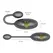 ONINDER Tokyo Black Vibrating Egg 7.5x3.2cm App-Controlled, Waterproof