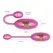 ONINDER Tokyo Pink Vibrating Egg 7.5x3.2cm App-Controlled Waterproof