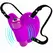 Pretty Love Heartbeat Intimate Massager 10-Mode Purple ABS Silicone