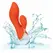 CalExotics Stella Dual Teaser Orange - Dual Motor Silicone Intimate Device