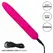 CalExotics Bliss Vibe Pink - Liquid Silicone, 10-Speed, USB Rechargeable