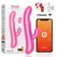 ONINDER Oslo Pink Dual-Action Massager with App & Rotation, Waterproof