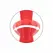 CalExotics Palisades Passion Red Heated Silicone Massager 11.5cm