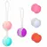 CalExotics She-Ology Interchangeable Kegel Exercise Ball Set Silicone