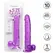 CalExotics Size Queen Intimate Machine Purple 25.5 cm Flexible TPR