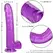 CalExotics Size Queen Intimate Machine Purple 25.5 cm Flexible TPR