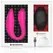 WEARWATCH WATCHME Dual Technology Intimate Machine Fuchsia/Black, Remote