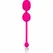 CalExotics Rechargeable Dual Kegel System Pink Silicone 9cm