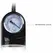 Pretty Love Erection Pump with Barometer - Manual Vacuum System, TPR Ring