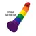 MYTHOLOGY Devon Pride Intimate Machine L - Premium Silicone, Pride Colors