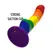 MYTHOLOGY Her Colby Pride Silicone Model M - Flexible Suction Base