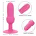 CalExotics First Time Beaded Probe Vibrating System Pink USB 10 Modes