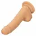 CalExotics Silicone Studs 15.2 cm - Skin Tone, Flexible Suction Base