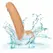 CalExotics Silicone Studs 15.2 cm - Skin Tone, Flexible Suction Base