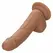 CalExotics Silicone Studs 15.24 cm Brown Intimate Device with Suction Cup
