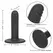CalExotics Boundless 12 cm Silicone Attachment with Suction Cup & Harness Fit