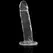 XRAY Clear 18 cm Transparent Intimate Model with Suction Base
