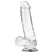 XRAY Transparent Intimate Model 18.5 cm - Flexible, Odorless, Jelly Material