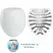 Pretty Love BM-00900T90-2 Intimate Egg Device White, Flexible TPR
