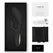 LELO INA Thrust Rabbit Black - Dual-Action Thrusting Intimate Machine