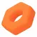 CalExotics Alpha Prolong Liquid Silicone Hexagonal Ring Orange 2 cm