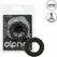 CalExotics Alpha Liquid Silicone Tread Ring Black 2.5 cm Durable Comfort