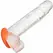 CalExotics Alpha Prolong Large Ring Orange - Liquid Silicone, 3.25 cm