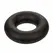 CalExotics Alpha Liquid Silicone Medium Support Ring Black 2cm