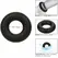 CalExotics Alpha Liquid Silicone Medium Support Ring Black 2cm