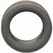 CalExotics Alpha Liquid Silicone Black Anatomical Support Ring 3.75 cm