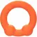CalExotics Alpha Dual Support Ring Orange - Flexible Liquid Silicone, 3.75 cm