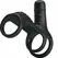 Pretty Love Elastic Silicone Vibration Extension Sleeve Black 10 Modes