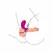 XOCOON Couples Ring Fuchsia - Intimate Stimulation System for Partners