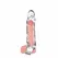 Get Real Extension Sleeve Medium Transparent TPE Anatomical Cover