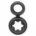 CalExotics Alpha Dual Magnum Silicone Support Ring Black