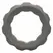 CalExotics Alpha Erect Ring Grey - Ultra-Stretchy Liquid Silicone Enhancer