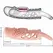 Pretty Love Cecelia Vibrating Extension Sleeve Natural TPR Adjustable Fit