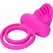 CalExotics Dual Flicker Enhancer Silicone Intimate Ring USB Rechargeable
