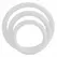 CalExotics Tri-Rings Glow In The Dark Silicone Ring Set 3 Sizes