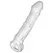 Addicted Toys Dong Extension Transparent 20cm Anatomical Sleeve