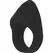 INTENSE OTO Black Silicone Rechargeable Stimulation Ring, 20 Modes, Waterproof