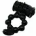 Baile Sweet Ring Dual-Stimulation Silicone Intimate Ring Black