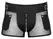 Svenjoyment Men's Pants L Matte Look with Net Inserts & Metal Details